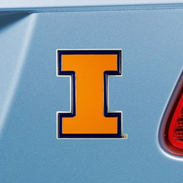 Wholesale-Illinois Emblem University of Illinois Color Emblem 3"x3.2" - "I" Logo SKU: 25131