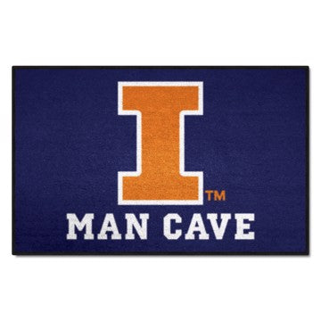 Wholesale-Illinois Illini Man Cave Starter 19"x30" SKU: 14640