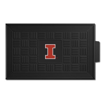 Wholesale-Illinois Illini Medallion Door Mat 19.5in. x 31in. SKU: 11358
