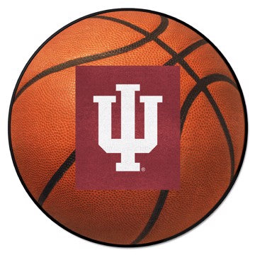 Wholesale-Indiana Hooisers Basketball Mat 27" diameter SKU: 1814