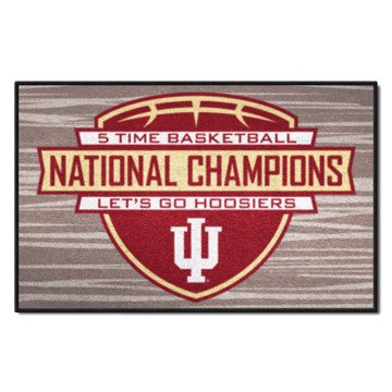 Wholesale-Indiana Hooisers Dynasty Starter Mat 19"x30" SKU: 25937