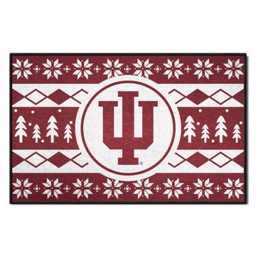 Wholesale-Indiana Hooisers Holiday Sweater Starter Mat 19"x30" SKU: 25808