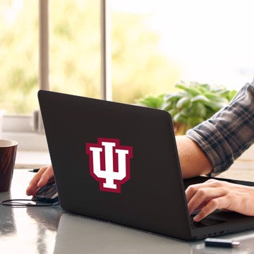 Wholesale-Indiana Matte Decal Indiana University Matte Decal 5” x 6.25” - "UI" Primary Logo SKU: 61261