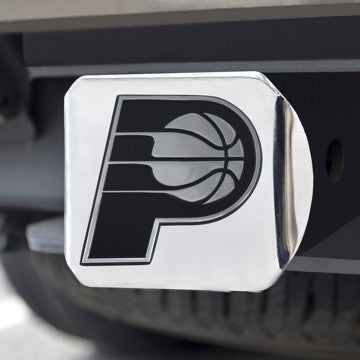 Wholesale-Indiana Pacers Hitch Cover NBA Chrome Emblem on Chrome Hitch - 3.4" x 4" SKU: 21323