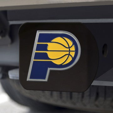 Wholesale-Indiana Pacers Hitch Cover NBA Color Emblem on Black Hitch - 3.4" x 4" SKU: 22732