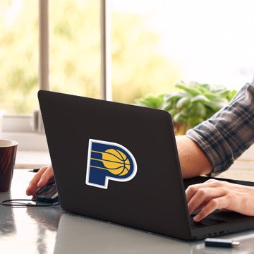 Wholesale-Indiana Pacers Matte Decal NBA 1 piece - 5” x 6.25” (total) SKU: 63228