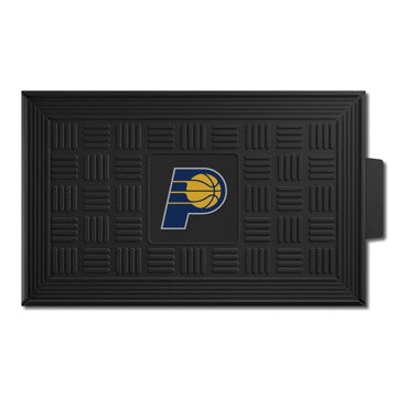 Wholesale-Indiana Pacers Medallion Door Mat NBA Outdoor Door Mat - 19.5" x 31" SKU: 11411