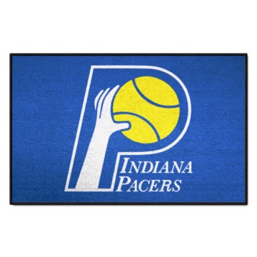 Wholesale-Indiana Pacers Starter Mat - Retro Collection NBA Accent Rug - 19" x 30" SKU: 35305