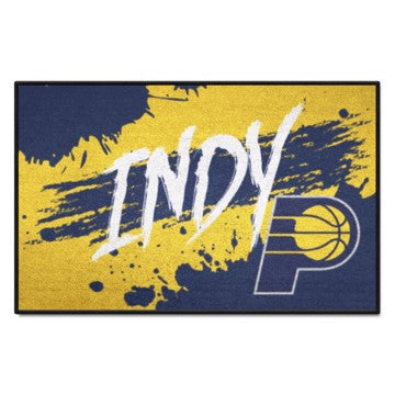 Wholesale-Indiana Pacers Starter Mat - Slogan NBA Accent Rug - 19" x 30" SKU: 35995