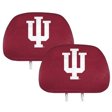 Wholesale-Indiana Printed Headrest Cover Indiana University Printed Headrest Cover 14” x 10” - "UI" Primary Logo SKU: 62046