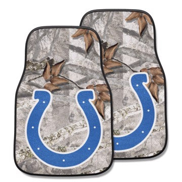 Wholesale-Indianapolis Colts 2-pc Carpet Car Mat Set NFL Auto Floor Mat - 2 piece Set - 17" x 27" SKU: 25501