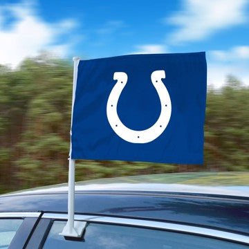 Wholesale-Indianapolis Colts Car Flag NFL Auto Flag - 1 Piece - 11" x 14" SKU: 26142