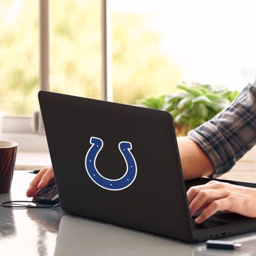 Wholesale-Indianapolis Colts Matte Decal NFL 1 piece - 5” x 6.25” (total) SKU: 61225