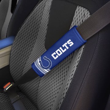 Wholesale-Indianapolis Colts Rally Seatbelt Pad - Pair NFL Interior Auto Accessory - 2 Pieces SKU: 32097