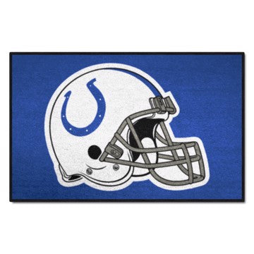 Wholesale-Indianapolis Colts Starter Mat NFL Accent Rug - 19" x 30" SKU: 5750