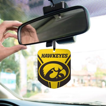 Wholesale-Iowa Air Freshener 2-pk University of Iowa Air Freshener 2-pk 2.75” x 3.5” - "Hawkeye" Logo & Wordmark SKU: 61613