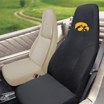 Wholesale-Iowa Seat Cover University of Iowa Seat Cover 20"x48" - "Hawkeye" Logo SKU: 15074