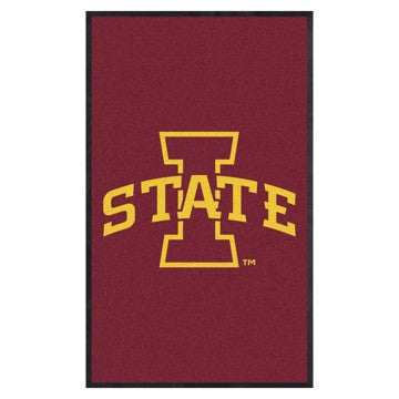 Wholesale-Iowa State 3X5 High-Traffic Mat with Durable Rubber Backing 33.5"x57" - Portrait Orientation - Indoor SKU: 7799