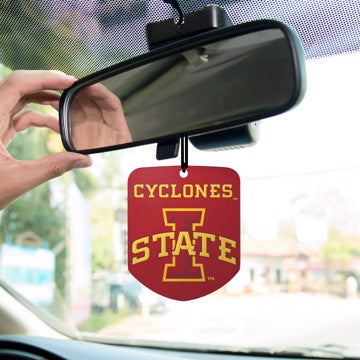 Wholesale-Iowa State Air Freshener 2-pk Iowa State University Air Freshener 2-pk 2.75” x 3.5” - "I STATE" Logo & Wordmark SKU: 61614