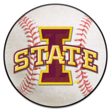 Wholesale-Iowa State Cyclones Baseball Mat 27" diameter SKU: 8