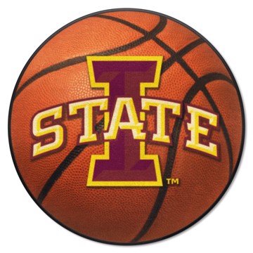 Wholesale-Iowa State Cyclones Basketball Mat 27" diameter SKU: 7
