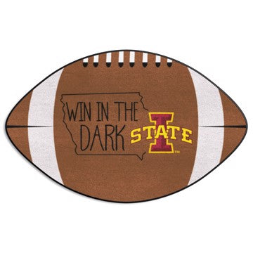 Wholesale-Iowa State Cyclones Southern Style Football Mat 20.5"x32.5" SKU: 21121