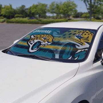 Wholesale-Jacksonville Jaguars Auto Shade NFL Windshield Sun Shade - 59" x 29.5" SKU: 60056