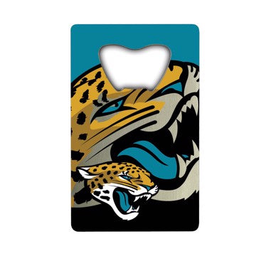 Wholesale-Jacksonville Jaguars Credit Card Bottle Opener NFL Bottle Opener SKU: 62554