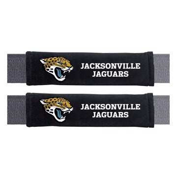 Wholesale-Jacksonville Jaguars Embroidered Seatbelt Pad - Pair NFL Interior Auto Accessory - 2 Pieces SKU: 32047