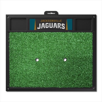 Wholesale-Jacksonville Jaguars Golf Hitting Mat NFL Golf Accessory - 20" x 17" SKU: 20540