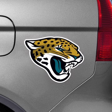 Wholesale-Jacksonville Jaguars Large Team Logo Magnet NFL Magnet 10" (8.8046" x 9.2077") SKU: 32367