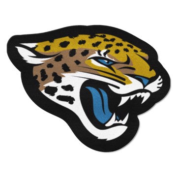 Wholesale-Jacksonville Jaguars Mascot Mat NFL Accent Rug - Approximately 36" x 36" SKU: 20973