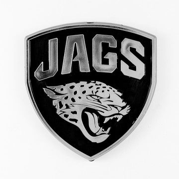 Wholesale-Jacksonville Jaguars Molded Chrome Emblem NFL Plastic Auto Accessory SKU: 60271