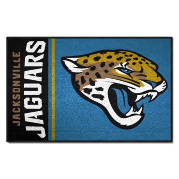Wholesale-Jacksonville Jaguars Starter Mat - Uniform NFL Accent Rug - 19" x 30" SKU: 8237