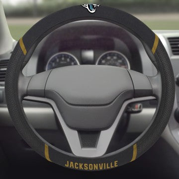 Wholesale-Jacksonville Jaguars Steering Wheel Cover NFL Universal Fit - 14.5" to 15.5" SKU: 21546