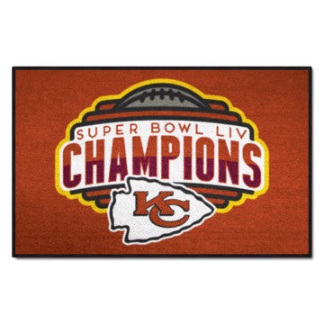 Wholesale-Kansas City Chiefs Dynasty Starter Mat NFL Accent Rug - 19" x 30" SKU: 27174