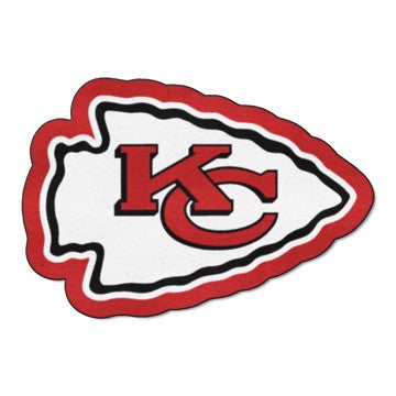 Wholesale-Kansas City Chiefs Mascot Mat NFL Accent Rug - Approximately 36" x 36" SKU: 20974