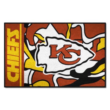 Wholesale-Kansas City Chiefs NFL x FIT Starter Mat NFL Accent Rug - 19" x 30" SKU: 23297