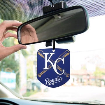 Wholesale-Kansas City Royals Air Freshener 2-pk MLB Interior Auto Accessory - 2 Piece SKU: 63166