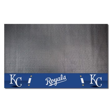 Wholesale-Kansas City Royals Grill Mat MLB Vinyl Mat - 26" x 42" SKU: 12156