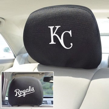 Wholesale-Kansas City Royals Headrest Cover MLB Universal Fit - 10" x 13" SKU: 12540