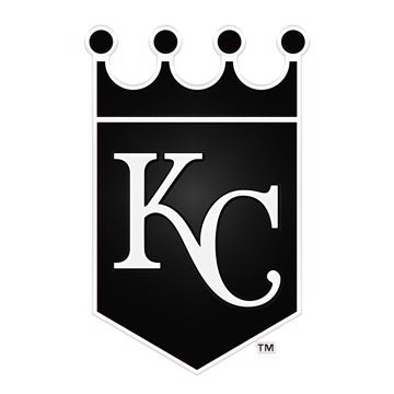 Wholesale-Kansas City Royals Molded Chrome Emblem MLB Plastic Auto Accessory SKU: 60222