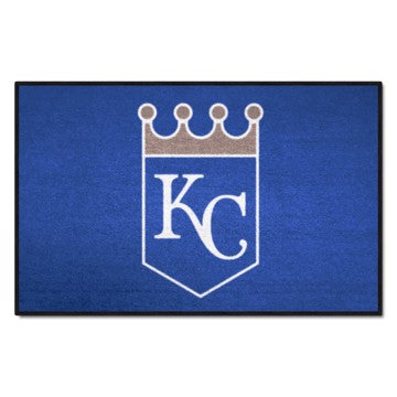 Wholesale-Kansas City Royals Starter Mat MLB Accent Rug - 19" x 30" SKU: 6389