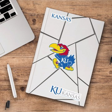 Wholesale-Kansas Decal 3-pk University of Kansas Decal 3-pk 5” x 6.25” - 3 Various Logos / Wordmark SKU: 61029