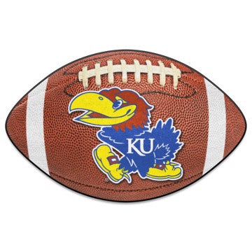 Wholesale-Kansas Jayhawks Football Mat 20.5"x32.5" SKU: 3601