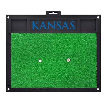 Wholesale-Kansas Jayhawks Golf Hitting Mat 20" x 17" SKU: 20528