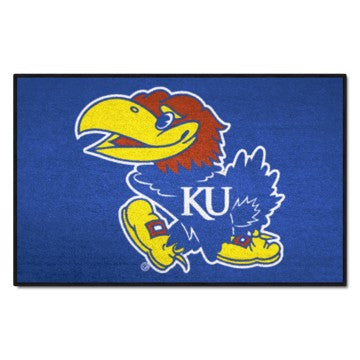 Wholesale-Kansas Jayhawks Starter Mat 19"x30" SKU: 3602