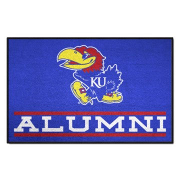 Wholesale-Kansas Jayhawks Starter Mat - Alumni 19"x30" SKU: 18352