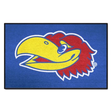 Wholesale-Kansas Jayhawks Starter Mat NCAA Accent Rug - 19" x 30" SKU: 36653