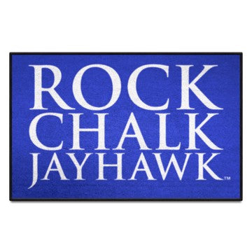 Wholesale-Kansas Jayhawks Starter - Slogan 19"x30" SKU: 33433